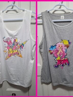 Jem And The Holograms Large Tank Tops